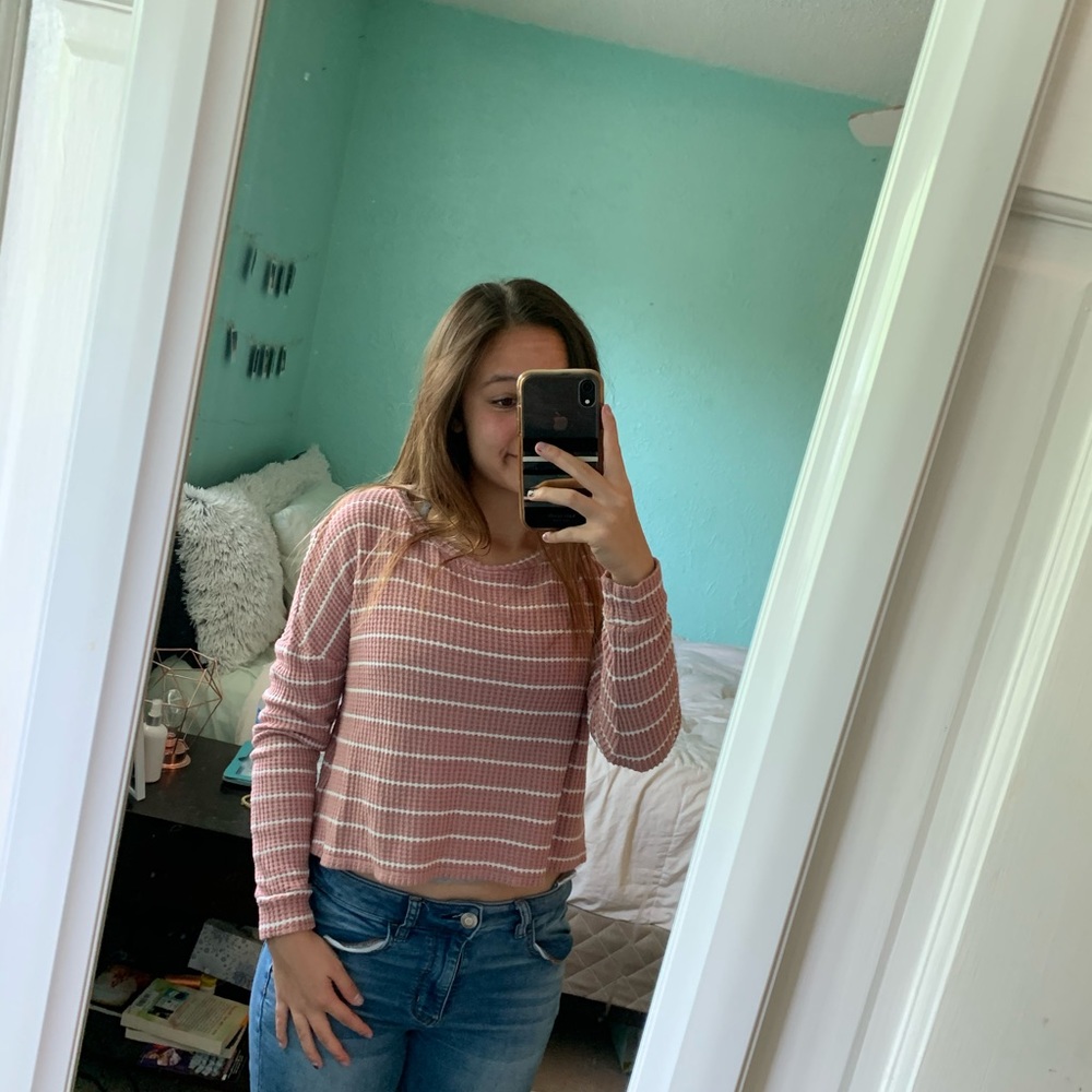 long sleeve Charlotte Russe top